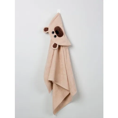 17с356-ШР/у 56*110 полотенце Оригами 2 коричневый